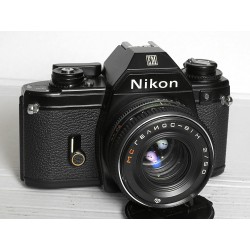 Фотоаппарат Nikon EM + Гелиос 81H 53mm/2.0
